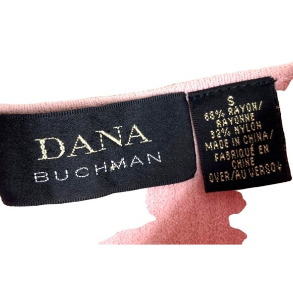 Dana Bachman Pink Small V-Neck Tank Top 85n - Picture 3 of 6